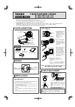 Preview for 1 page of Takex PA-15WE Instruction Manual