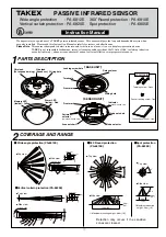 Предварительный просмотр 1 страницы Takex PA-6812E Instruction Manual