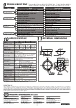 Предварительный просмотр 4 страницы Takex PA-6812E Instruction Manual