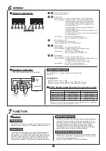 Предварительный просмотр 6 страницы Takex PIR-T15WE(G) Instruction Manual