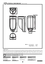 Предварительный просмотр 12 страницы Takex PIR-T15WE(G) Instruction Manual