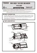 Предварительный просмотр 1 страницы Takex PS-520E Instruction Manual