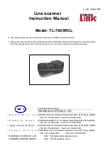 Takex TL-7400RCL Instruction Manual preview