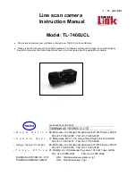 Предварительный просмотр 1 страницы Takex TL-7400UCL Instruction Manual