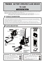 Takex TX-124R Instruction Manual предпросмотр