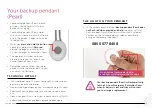 Preview for 8 page of Taking Care GO Setup & User Manual