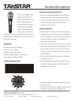 Preview for 2 page of Takstar E-340 Quick Start Manual