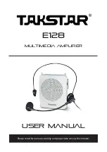 Предварительный просмотр 1 страницы Takstar E128 User Manual