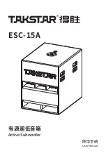 Preview for 1 page of Takstar ESC-15A User Manual