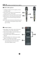 Предварительный просмотр 24 страницы Takstar EX-3 User Manual