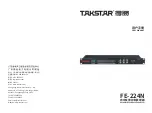 Takstar FE-224 User Manual preview