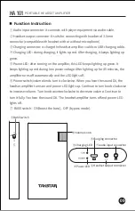 Предварительный просмотр 10 страницы Takstar HA 101 Manual