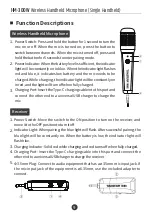 Preview for 11 page of Takstar HM-300W User Manual