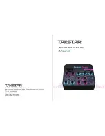 Preview for 1 page of Takstar MX-620 User Manual