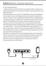 Preview for 17 page of Takstar MX1 mini Set User Manual