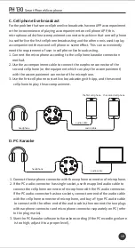 Preview for 14 page of Takstar PH 130 User Manual