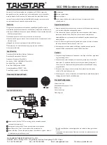 Предварительный просмотр 2 страницы Takstar SGC-598 Quick Start Manual