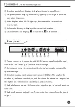 Предварительный просмотр 16 страницы Takstar TS-8807HH User Manual