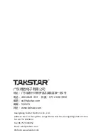 Предварительный просмотр 20 страницы Takstar WDA-700 User Manual