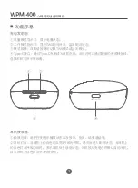 Preview for 4 page of Takstar WPM-400 User Manual