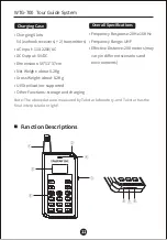 Предварительный просмотр 12 страницы Takstar WTG-700 User Manual