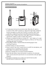 Предварительный просмотр 20 страницы Takstar X3HH User Manual