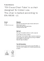 Preview for 5 page of TAKT T01 Cross Chair Tube Building Instructions