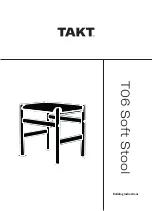 Предварительный просмотр 1 страницы TAKT T06 Soft Stool Building Instructions