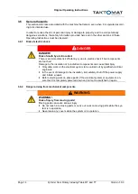 Preview for 14 page of Taktomat RT Original Operating Instructions