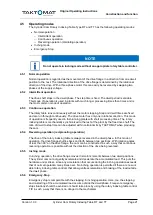 Preview for 21 page of Taktomat RT Original Operating Instructions