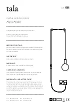 Tala BRAS-PAP-01-UK Installation Manual предпросмотр