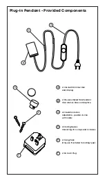 Предварительный просмотр 2 страницы Tala PLUG-IN PENDANT Installation Manual