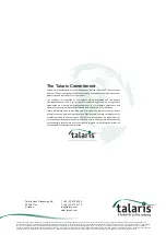 Preview for 110 page of Talaris MiniMech 010 Documentation Kit