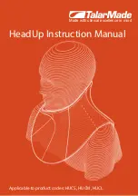 Предварительный просмотр 1 страницы TALARMADE HeadUp HUCS Instruction Manual