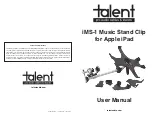 Talent iMS-1 User Manual предпросмотр