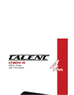 Talent LT804-A Quick Installation Manual preview