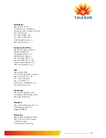 Preview for 15 page of TALESUN TP536M-100 Installation Manual