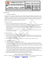 Preview for 4 page of TALESUN TP6L60M-320 Installation Manual