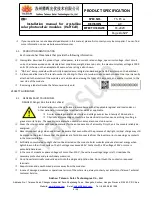 Предварительный просмотр 5 страницы TALESUN TS-ET- Series Installation Manual