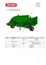 Предварительный просмотр 20 страницы Talex BOCIAN 170 Manual