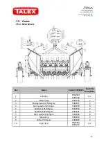 Предварительный просмотр 27 страницы Talex BOCIAN 170 Manual