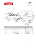 Предварительный просмотр 31 страницы Talex BOCIAN 170 Manual