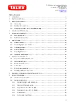 Preview for 4 page of Talex Eco CUT 135 135mini Original User Manual