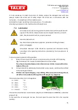 Preview for 36 page of Talex Eco CUT 135 135mini Original User Manual