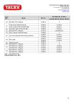 Preview for 58 page of Talex Eco CUT 135 135mini Original User Manual