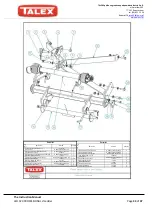 Предварительный просмотр 32 страницы Talex LEO 320 PROFESSIONAL Instruction Manual-Catalogue Of Parts-Warranty