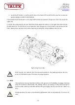 Preview for 17 page of Talex LIGHT FLAIL MOWER ECO 100 User Manual