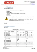 Preview for 17 page of Talex OptiCUT 210 Original User Manual, Spare Parts Catalogue, Warranty