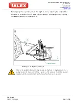 Preview for 25 page of Talex OptiCUT 210 Original User Manual, Spare Parts Catalogue, Warranty