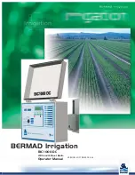 Talgil BERMAD Irrigation BIC 1000 DC Operator'S Manual предпросмотр